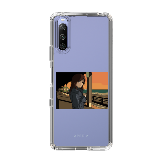 Slim Protection Case［ Studio Alec Shonan Story - Sunset at the Station Platform ］
