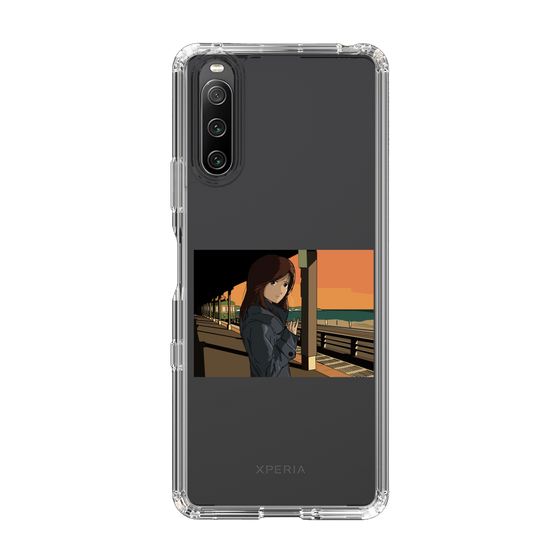Slim Protection Case［ Studio Alec Shonan Story - Sunset at the Station Platform ］