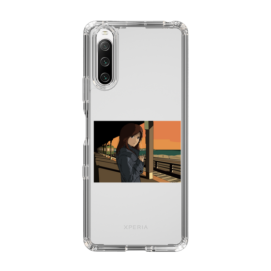 Slim Protection Case［ Studio Alec Shonan Story - Sunset at the Station Platform ］