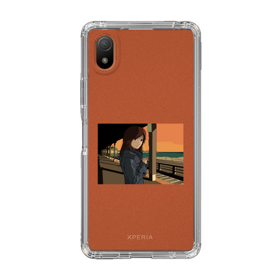Slim Protection Case［ Studio Alec Shonan Story - Sunset at the Station Platform ］