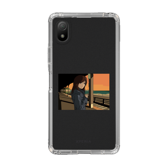 Slim Protection Case［ Studio Alec Shonan Story - Sunset at the Station Platform ］