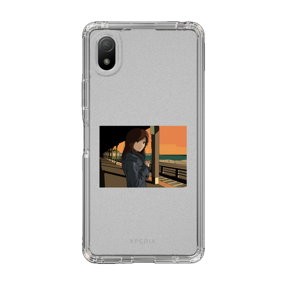 Slim Protection Case［ Studio Alec Shonan Story - Sunset at the Station Platform ］
