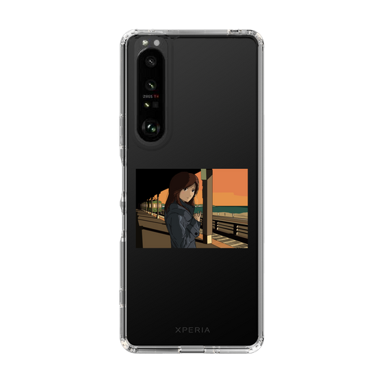 Slim Protection Case［ Studio Alec Shonan Story - Sunset at the Station Platform ］
