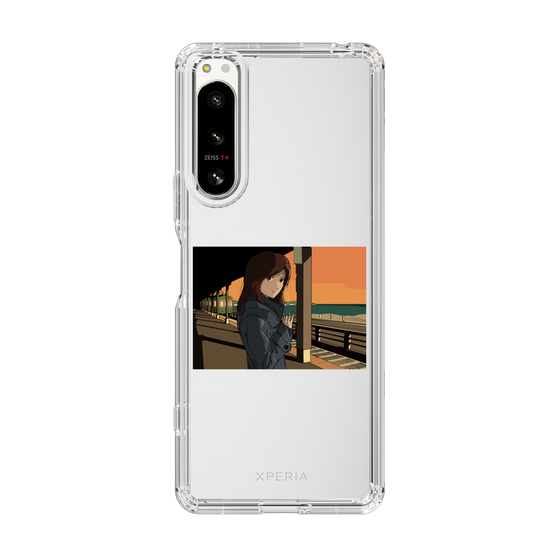 Slim Protection Case［ Studio Alec Shonan Story - Sunset at the Station Platform ］