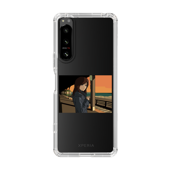 Slim Protection Case［ Studio Alec Shonan Story - Sunset at the Station Platform ］