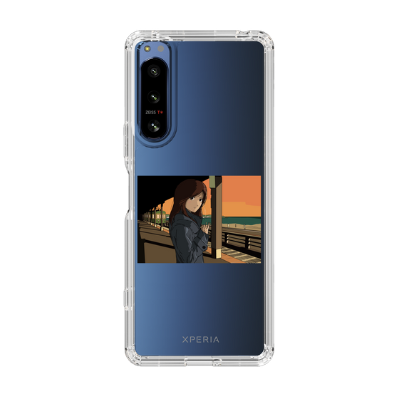 Slim Protection Case［ Studio Alec Shonan Story - Sunset at the Station Platform ］