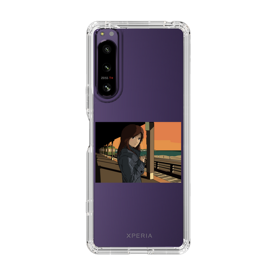 Slim Protection Case［ Studio Alec Shonan Story - Sunset at the Station Platform ］