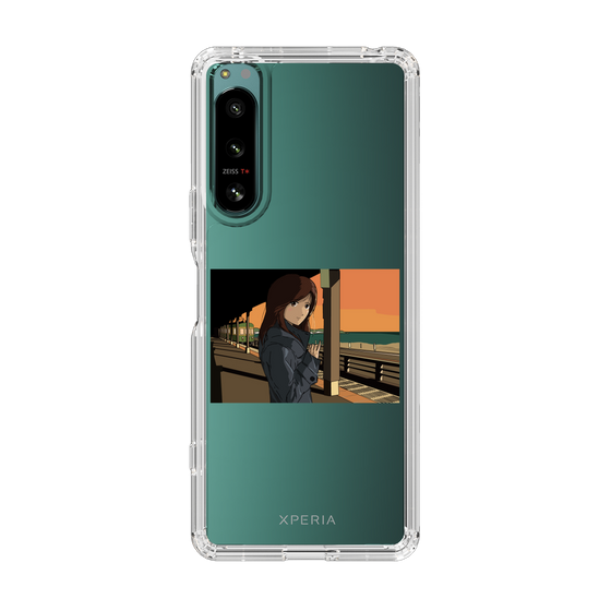 Slim Protection Case［ Studio Alec Shonan Story - Sunset at the Station Platform ］