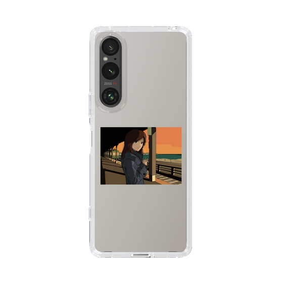 Slim Protection Case［ Studio Alec Shonan Story - Sunset at the Station Platform ］