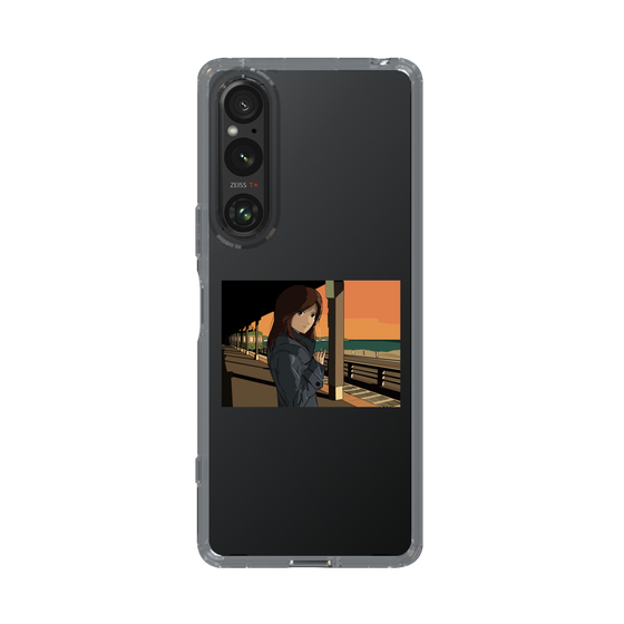 Slim Protection Case［ Studio Alec Shonan Story - Sunset at the Station Platform ］