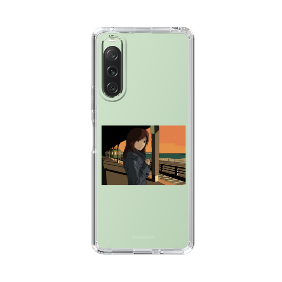 Slim Protection Case［ Studio Alec Shonan Story - Sunset at the Station Platform ］