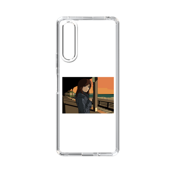 Slim Protection Case［ Studio Alec Shonan Story - Sunset at the Station Platform ］
