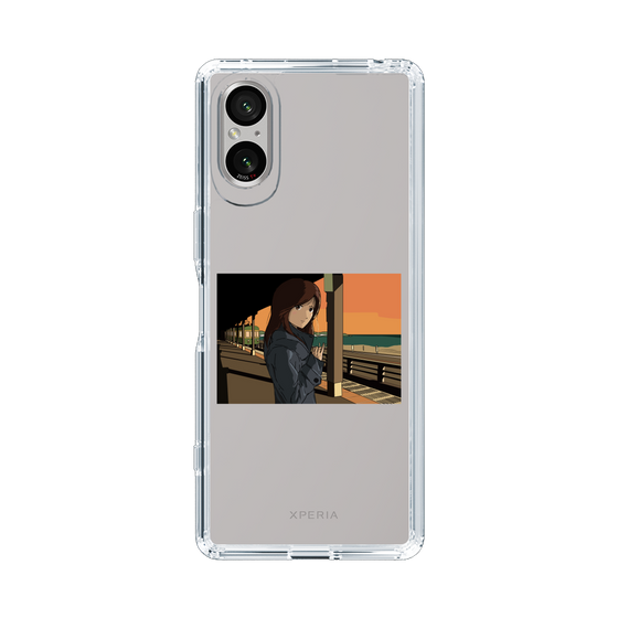 Slim Protection Case［ Studio Alec Shonan Story - Sunset at the Station Platform ］