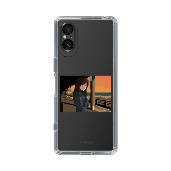 Slim Protection Case［ Studio Alec Shonan Story - Sunset at the Station Platform ］