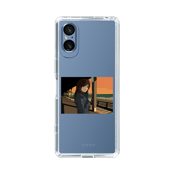 Slim Protection Case［ Studio Alec Shonan Story - Sunset at the Station Platform ］