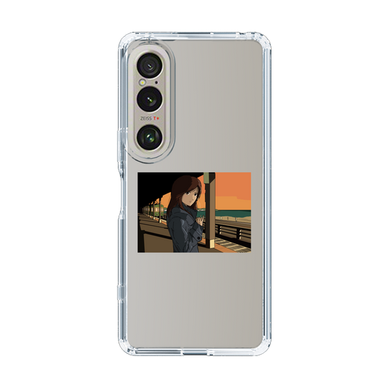 Slim Protection Case［ Studio Alec Shonan Story - Sunset at the Station Platform ］