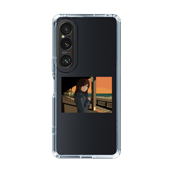 Slim Protection Case［ Studio Alec Shonan Story - Sunset at the Station Platform ］