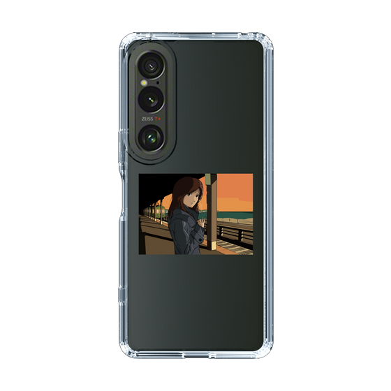 Slim Protection Case［ Studio Alec Shonan Story - Sunset at the Station Platform ］