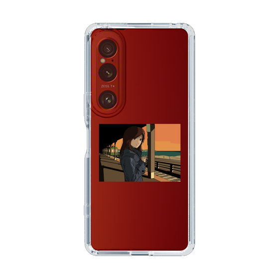 Slim Protection Case［ Studio Alec Shonan Story - Sunset at the Station Platform ］
