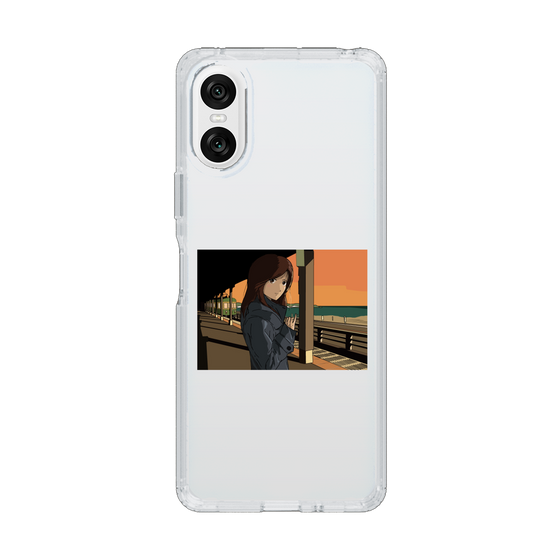 Slim Protection Case［ Studio Alec Shonan Story - Sunset at the Station Platform ］