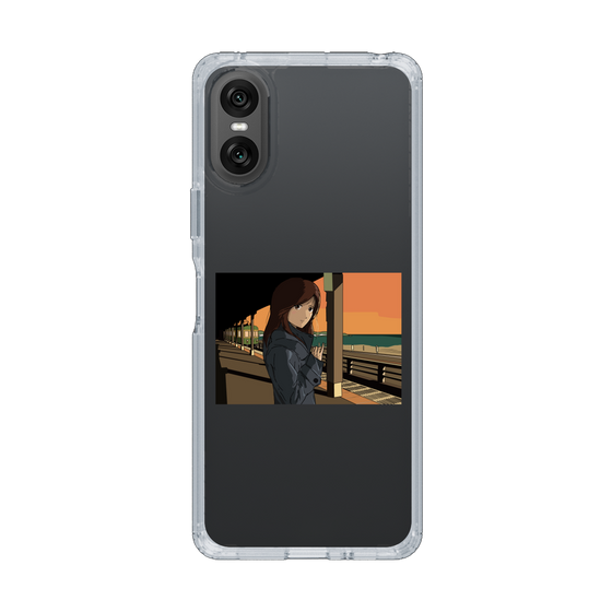 Slim Protection Case［ Studio Alec Shonan Story - Sunset at the Station Platform ］