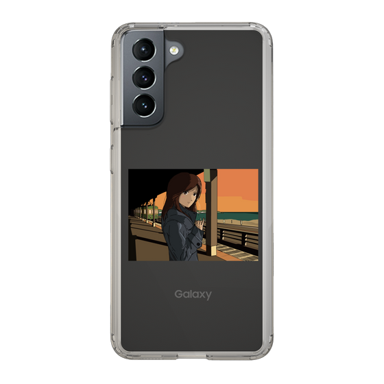 Slim Protection Case［ Studio Alec Shonan Story - Sunset at the Station Platform ］