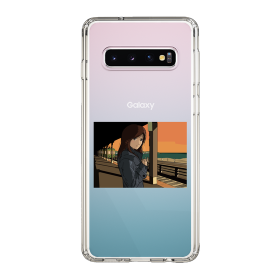 Slim Protection Case［ Studio Alec Shonan Story - Sunset at the Station Platform ］