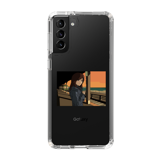 Slim Protection Case［ Studio Alec Shonan Story - Sunset at the Station Platform ］