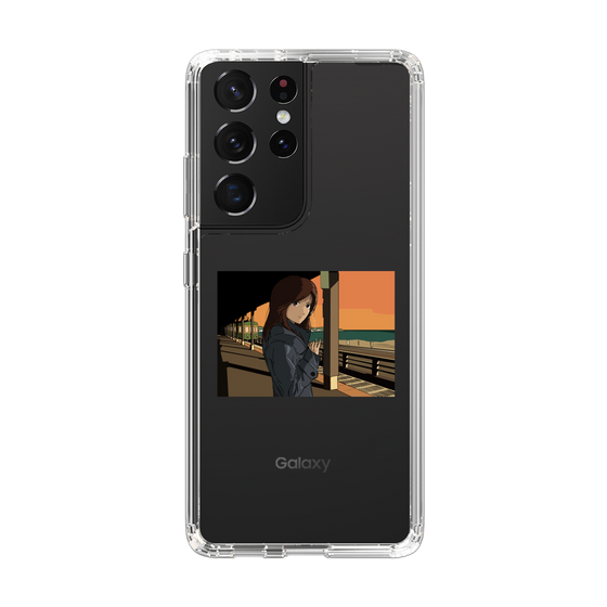 Slim Protection Case［ Studio Alec Shonan Story - Sunset at the Station Platform ］