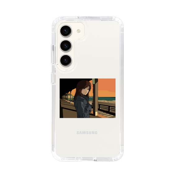 Slim Protection Case［ Studio Alec Shonan Story - Sunset at the Station Platform ］