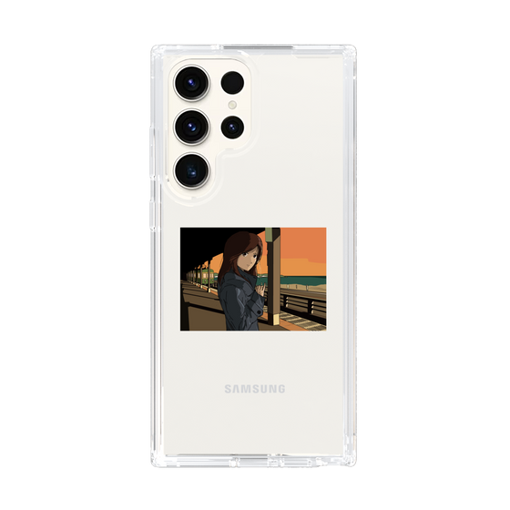 Slim Protection Case［ Studio Alec Shonan Story - Sunset at the Station Platform ］