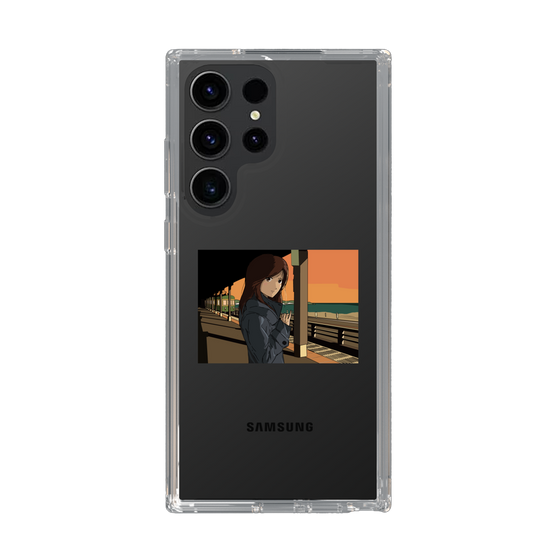 Slim Protection Case［ Studio Alec Shonan Story - Sunset at the Station Platform ］