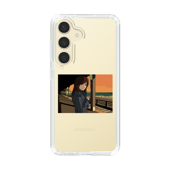 Slim Protection Case［ Studio Alec Shonan Story - Sunset at the Station Platform ］