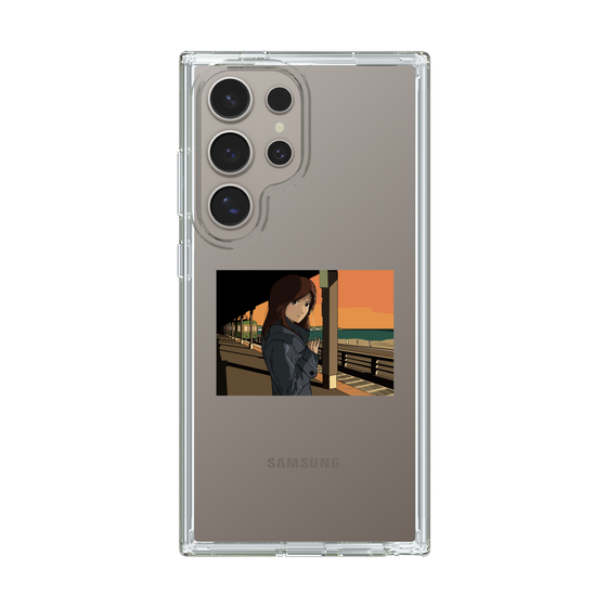 Slim Protection Case［ Studio Alec Shonan Story - Sunset at the Station Platform ］