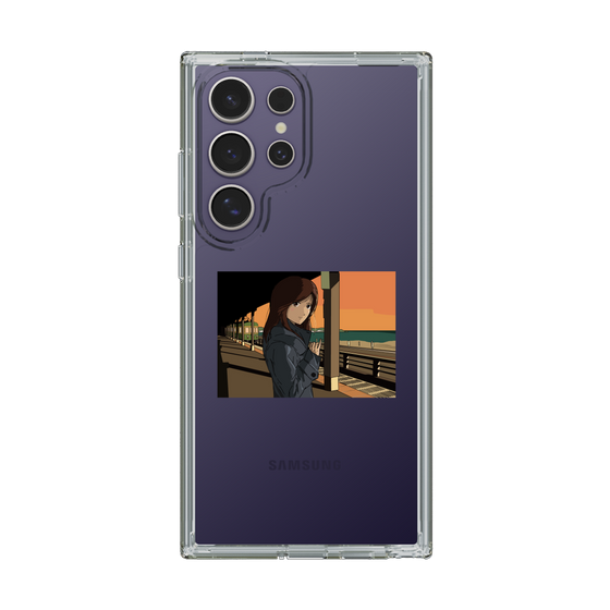 Slim Protection Case［ Studio Alec Shonan Story - Sunset at the Station Platform ］