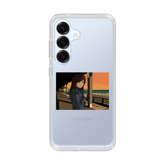 Slim Protection Case［ Studio Alec Shonan Story - Sunset at the Station Platform ］