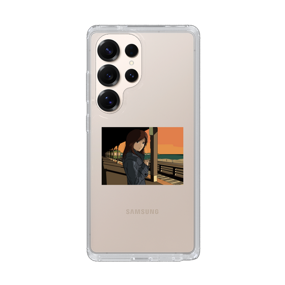 Slim Protection Case［ Studio Alec Shonan Story - Sunset at the Station Platform ］