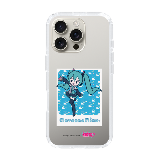 Slim Protection Case［ HATSUNE MIKU - Glitch Sky - Blue ］