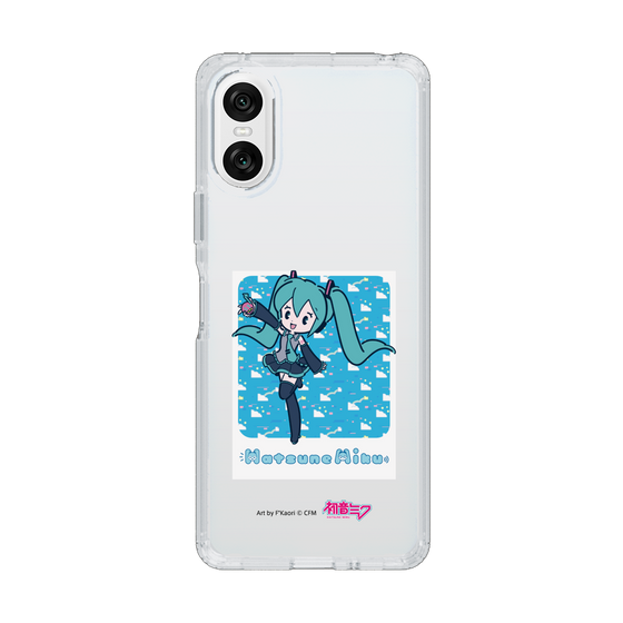 Slim Protection Case［ HATSUNE MIKU - Glitch Sky - Blue ］