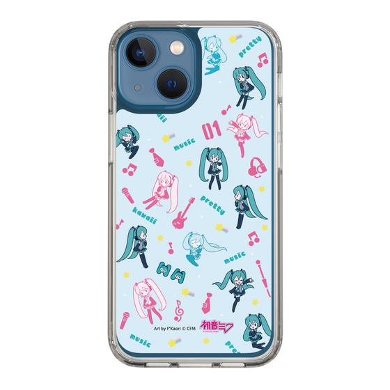 Slim Protection Case［ HATSUNE MIKU - Instrumental - Blue ］