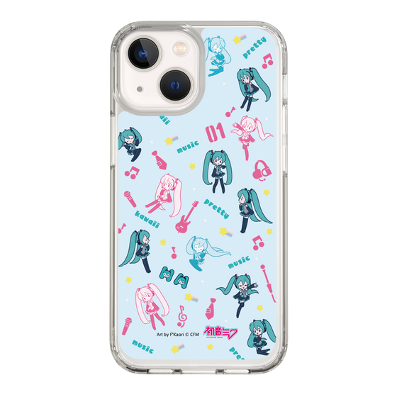 Slim Protection Case［ HATSUNE MIKU - Instrumental - Blue ］