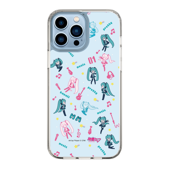 Slim Protection Case［ HATSUNE MIKU - Instrumental - Blue ］