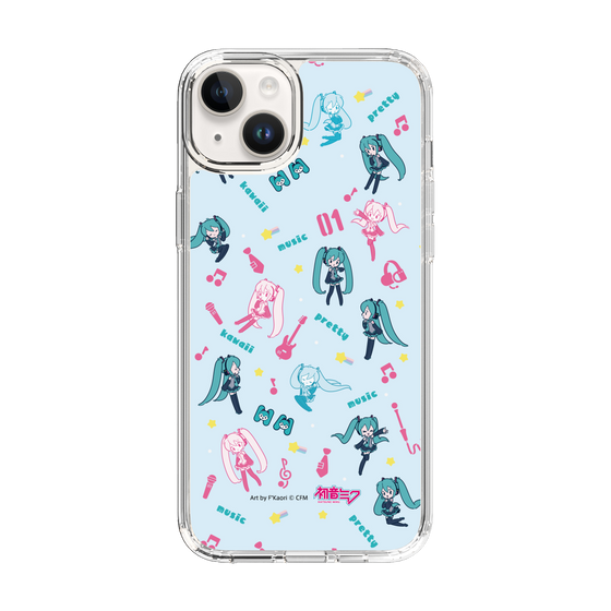 Slim Protection Case［ HATSUNE MIKU - Instrumental - Blue ］