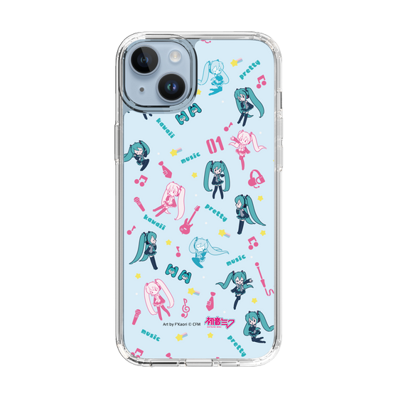 Slim Protection Case［ HATSUNE MIKU - Instrumental - Blue ］