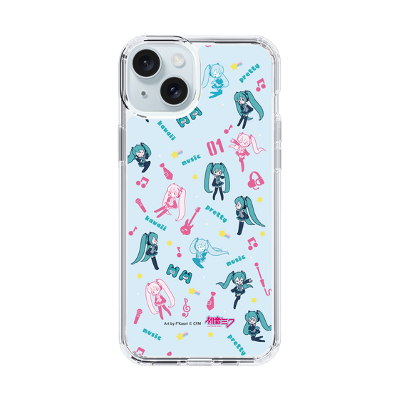 Slim Protection Case［ HATSUNE MIKU - Instrumental - Blue ］