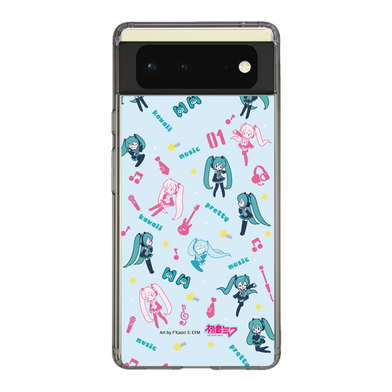 Slim Protection Case［ HATSUNE MIKU - Instrumental - Blue ］