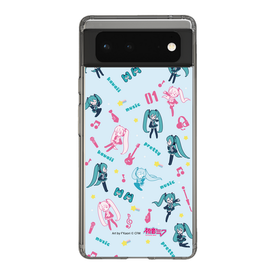 Slim Protection Case［ HATSUNE MIKU - Instrumental - Blue ］