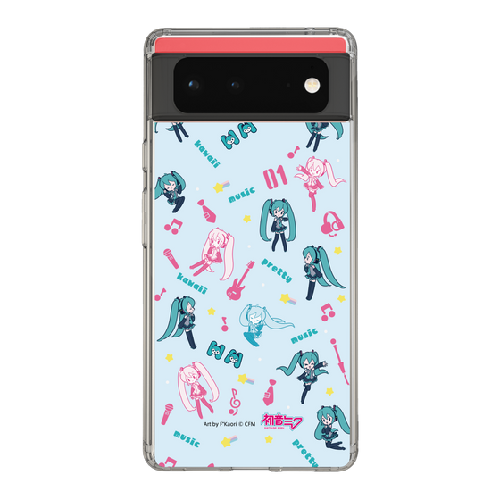 Slim Protection Case［ HATSUNE MIKU - Instrumental - Blue ］