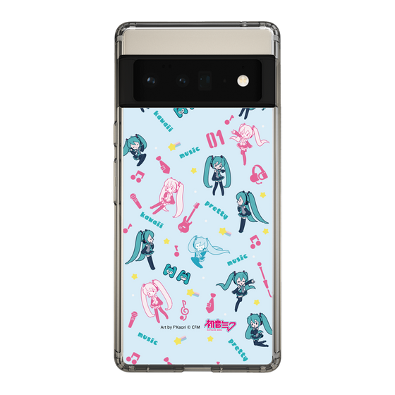 Slim Protection Case［ HATSUNE MIKU - Instrumental - Blue ］