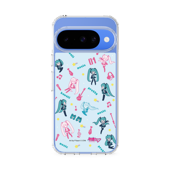 Slim Protection Case［ HATSUNE MIKU - Instrumental - Blue ］